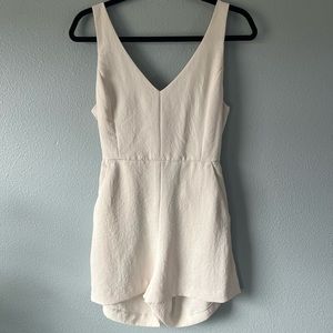 Aritzia Wilfred White Romper